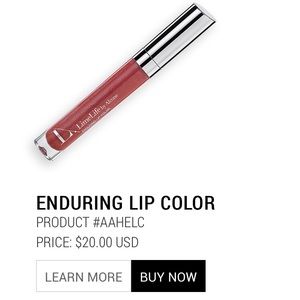 Limelight enduring lip color in “Creme Brûlée”